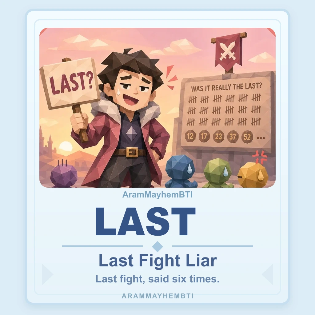 Last Fight Liar Your result