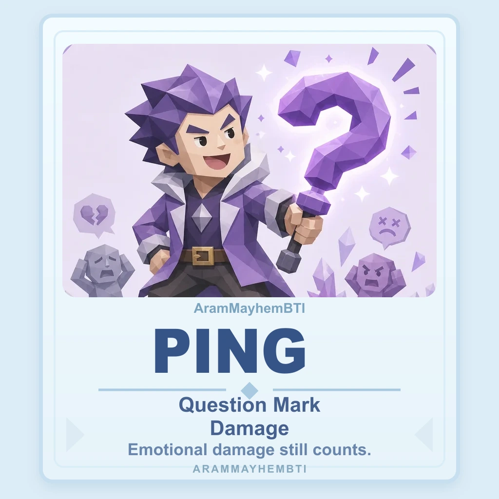 Question Mark Damage Your result