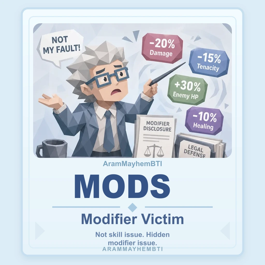 Modifier Victim Tu resultado