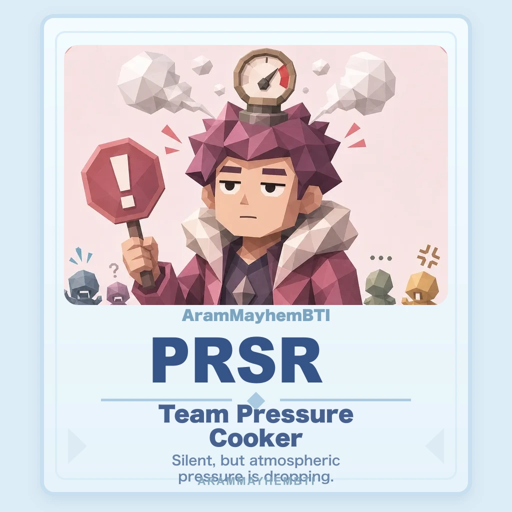 Team Pressure Cooker あなたの結果