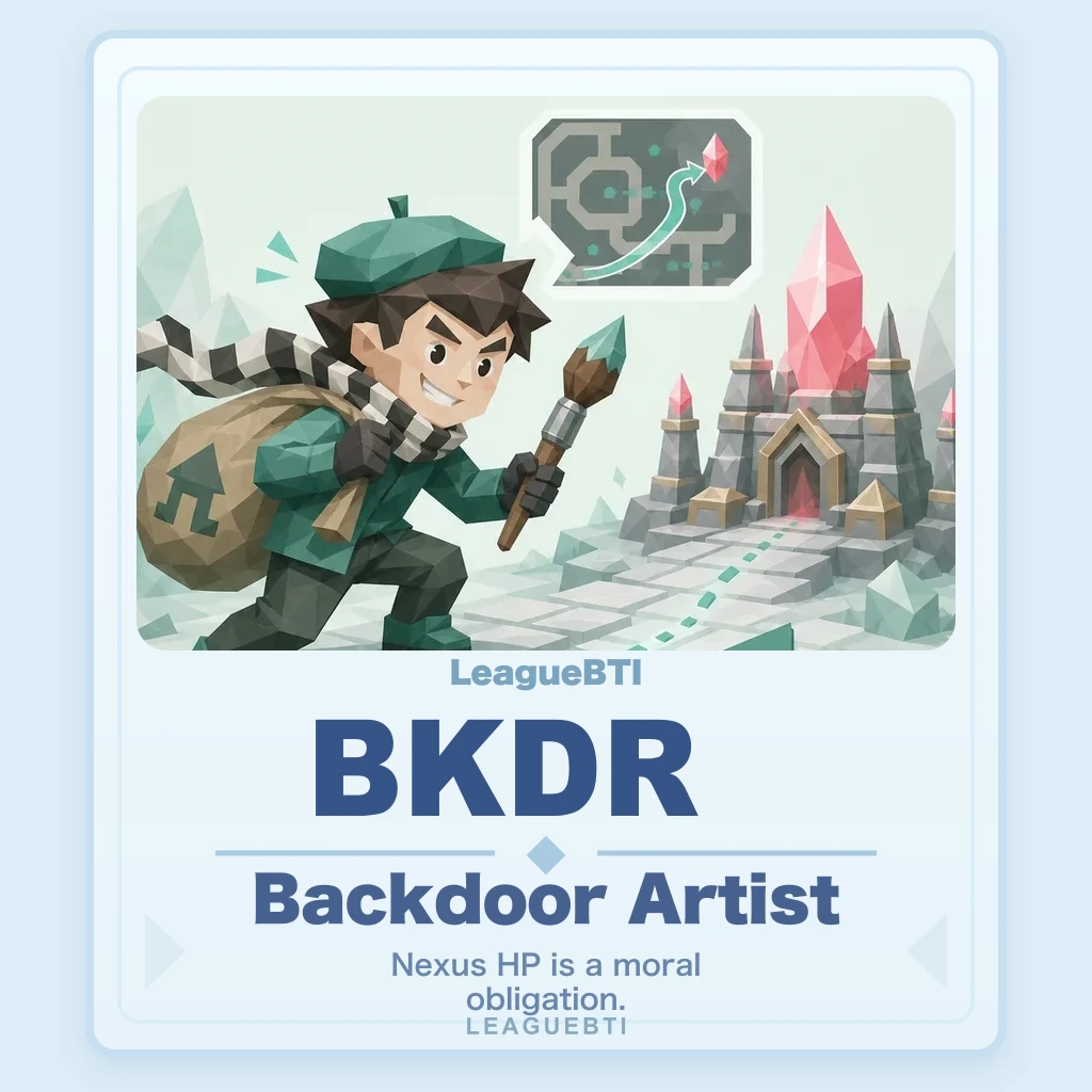 Backdoor Artist あなたの結果