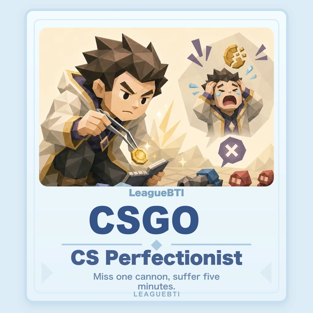 CS Perfectionist あなたの結果