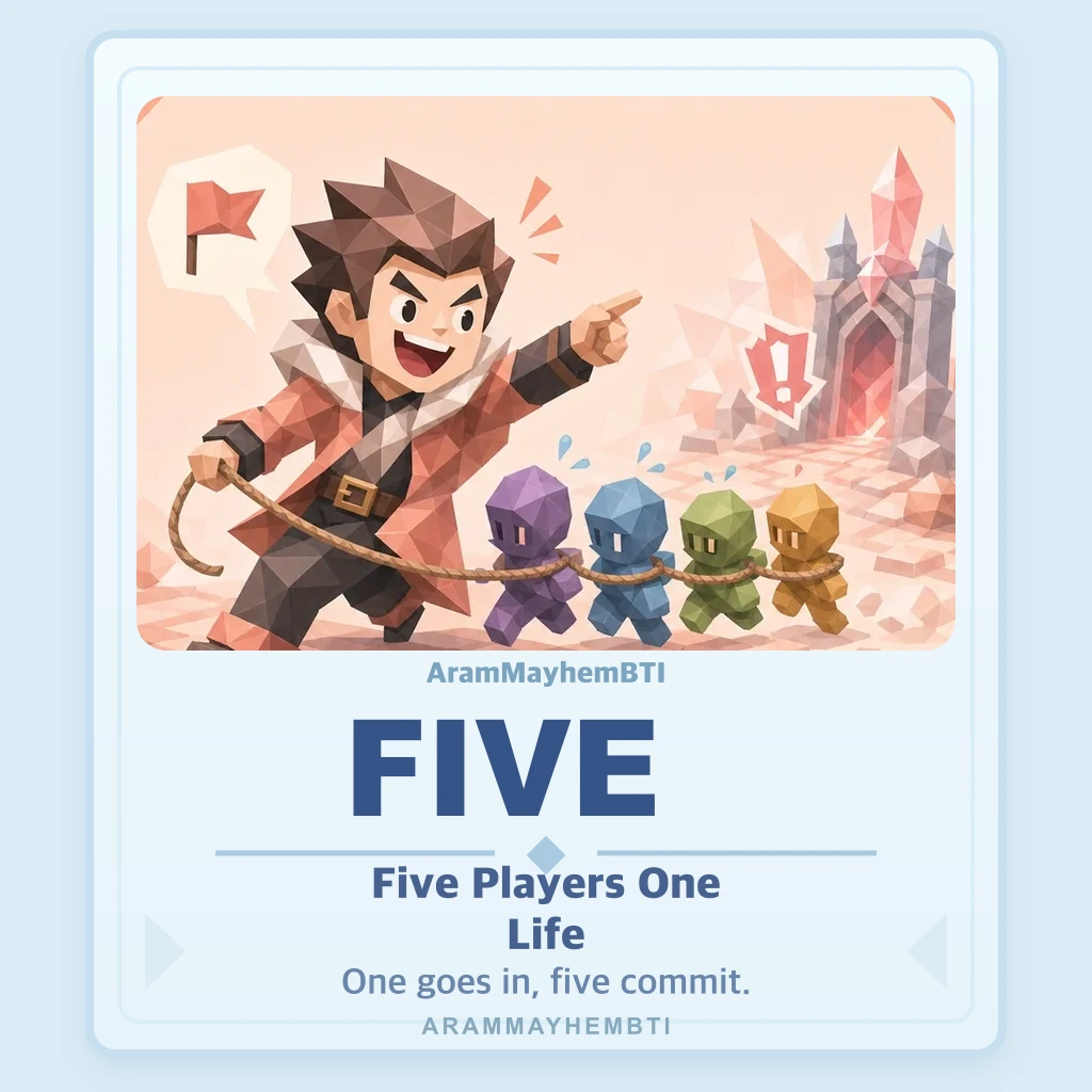 Five Players One Life 나의 결과