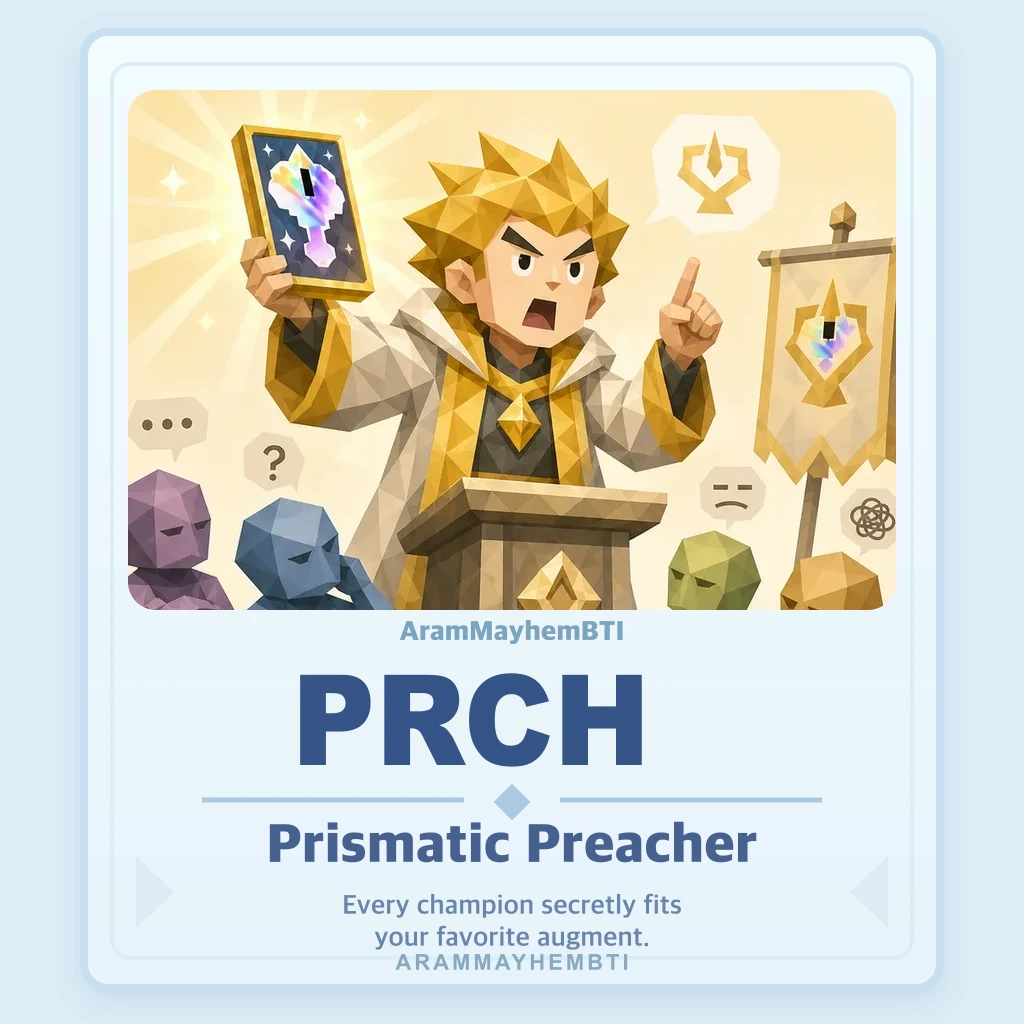 Prismatic Preacher 나의 결과