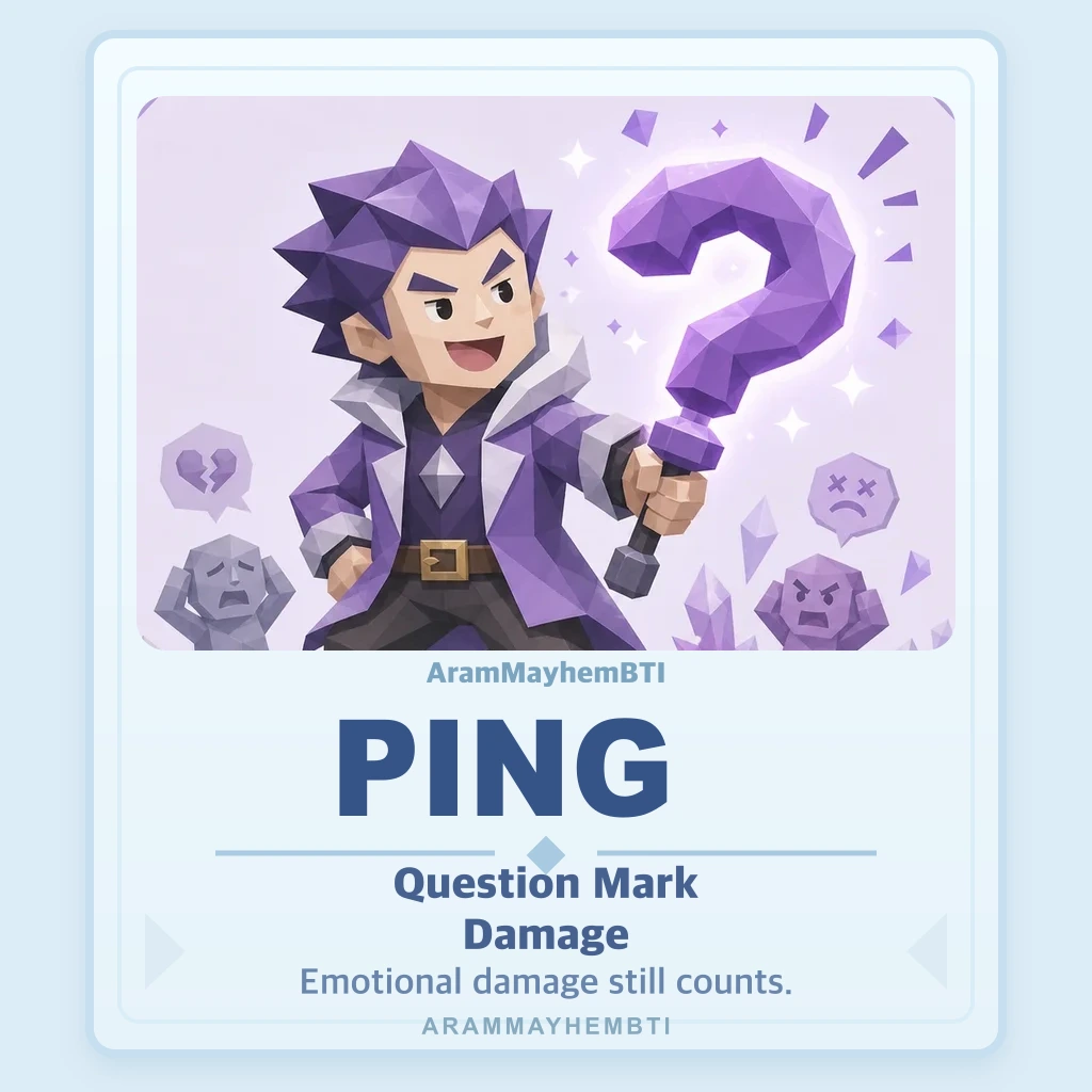 Question Mark Damage 나의 결과