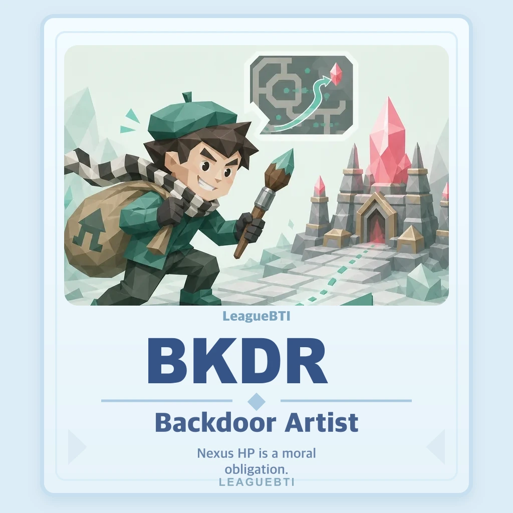 Backdoor Artist 나의 결과