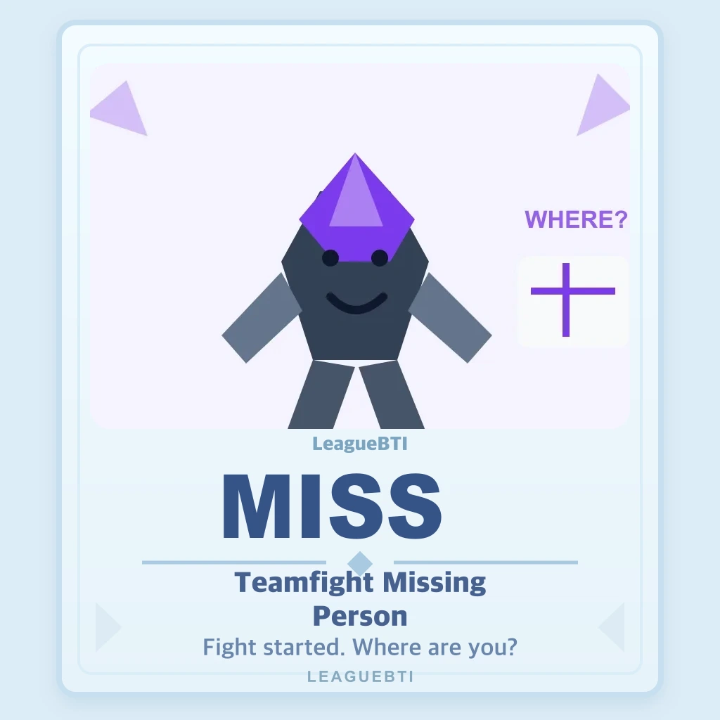 Teamfight Missing Person 나의 결과